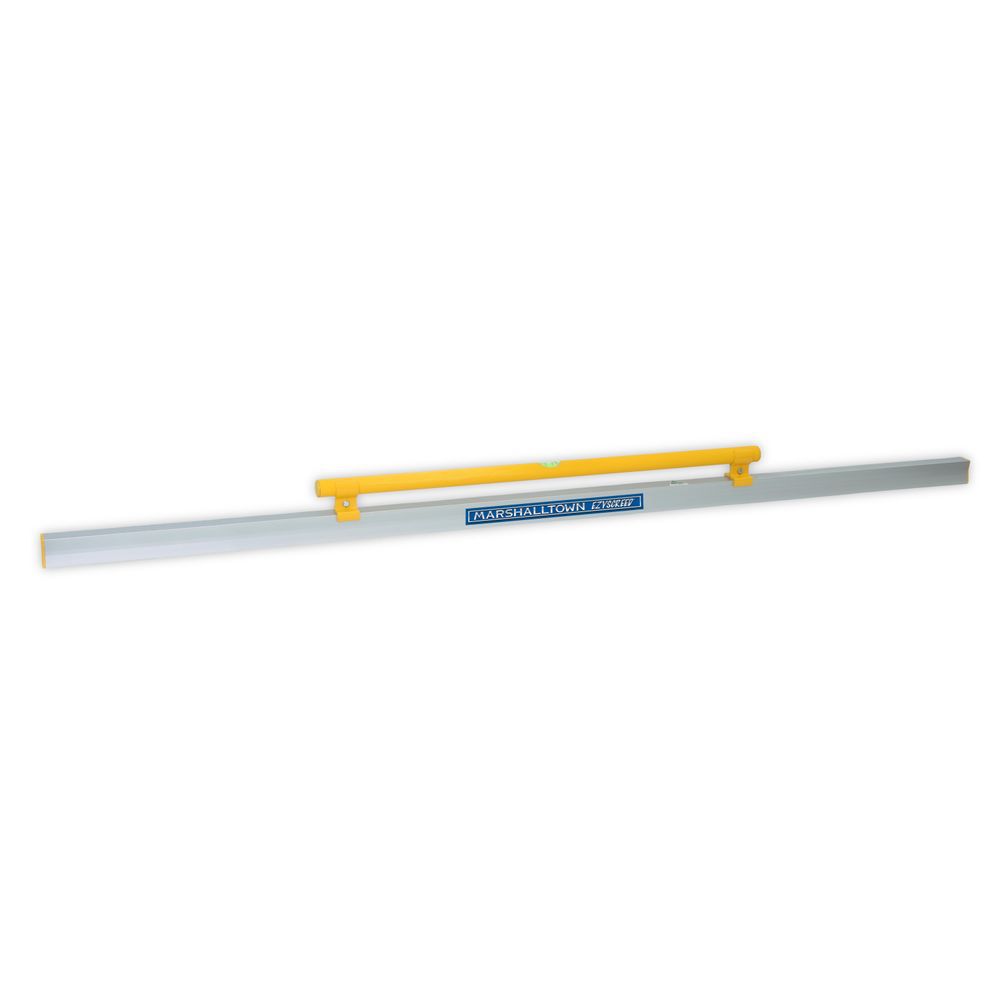 Marshalltown 70.9 Inch Aluminum Ezyscreed Combo Screed with Built-In Level