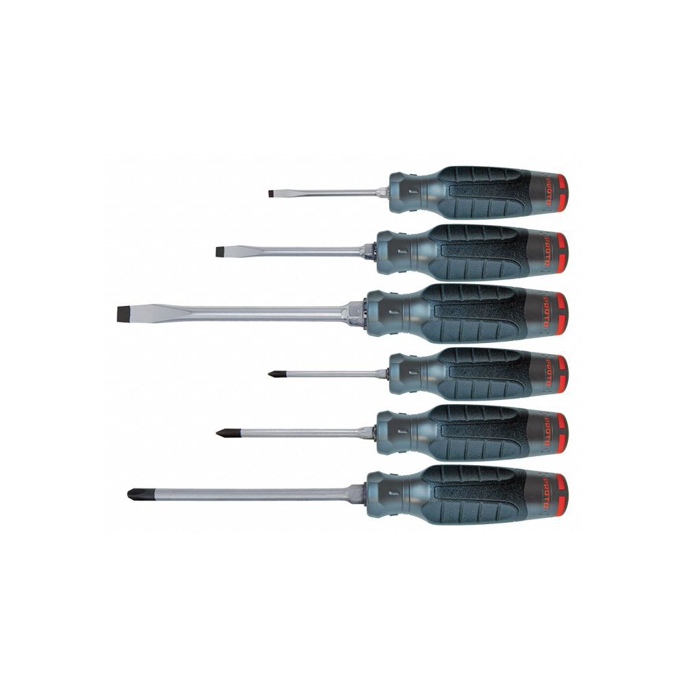 Proto Combo Screwdriver Set 6pc