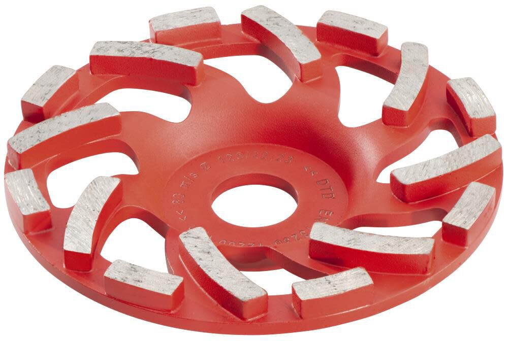Metabo 5 Inch Professional Segmented Rim Diamond Cup Wheel for Thick Concrete