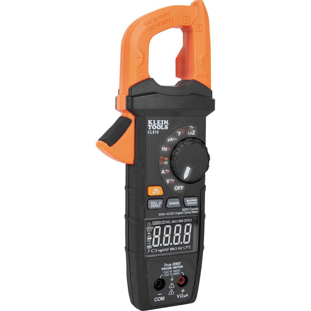 Klein Tools 600A AC/DC Auto-Ranging TRMS Clamp Meter with Worklight