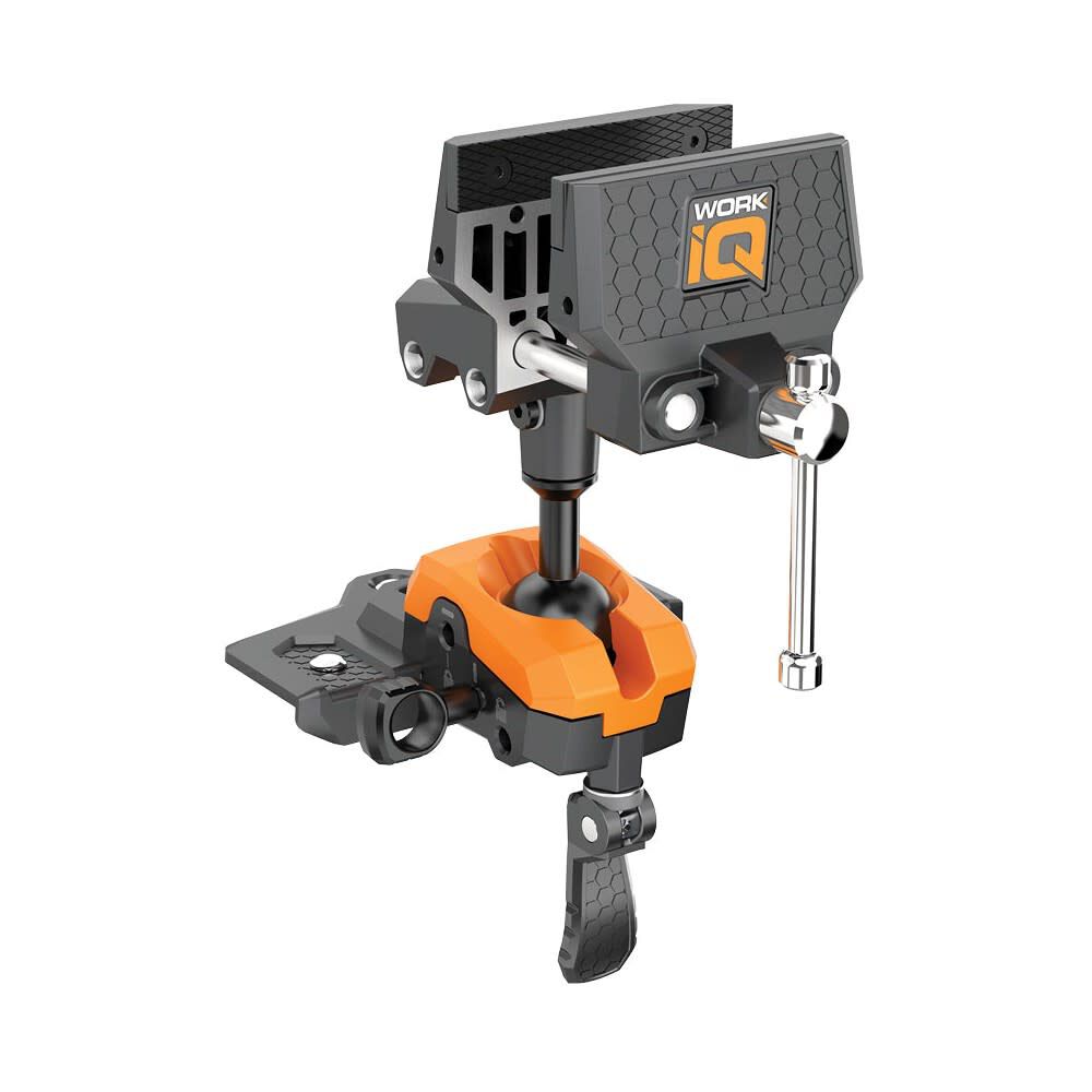 Work IQ 360 degree Multi-Axis Articulating Bench-Mount IQ Vise