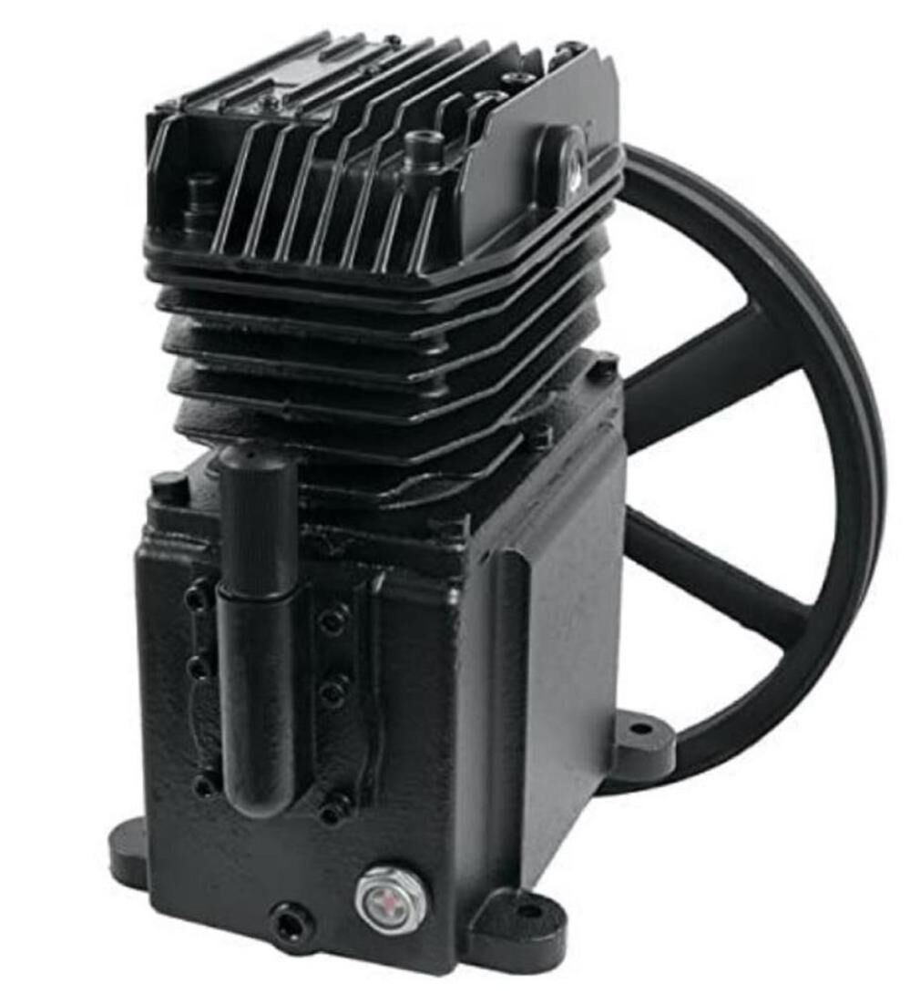 Powermate Universal Replacement Single Stage Inline Twin Cylinder Oil Lubricated Pump 1.9 RHP