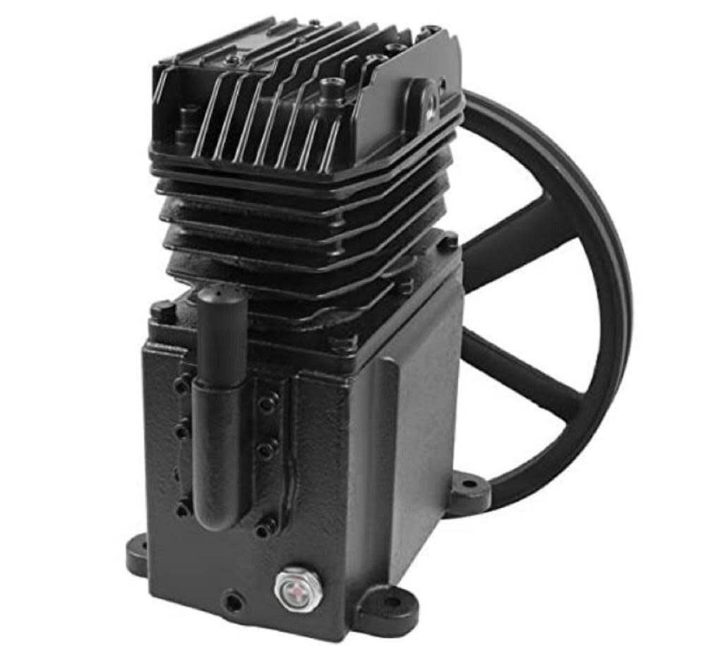 Powermate Universal Replacement Single Stage Inline Twin Cylinder Oil Lubricated Pump 3.7 RHP