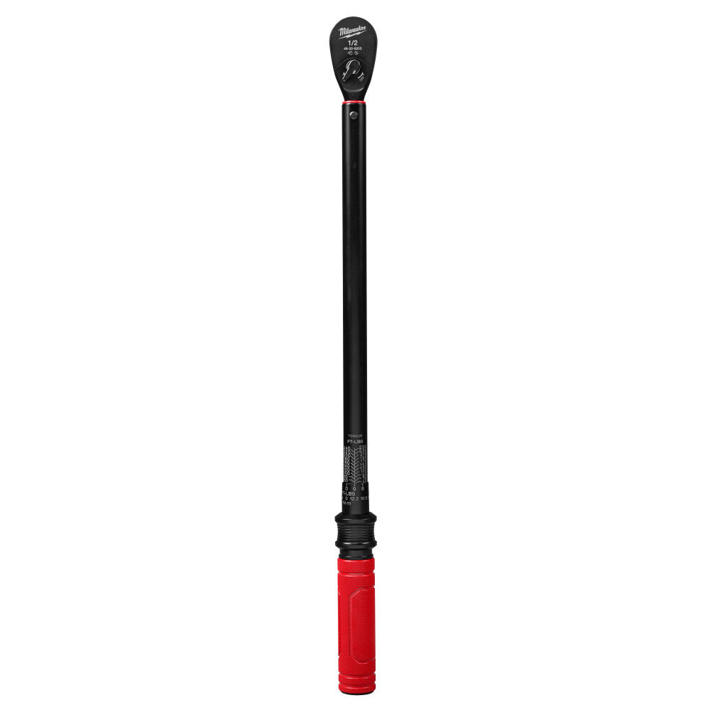 Milwaukee 1/2 Inch Drive Click Torque Wrench 50-250 Ft-Lbs