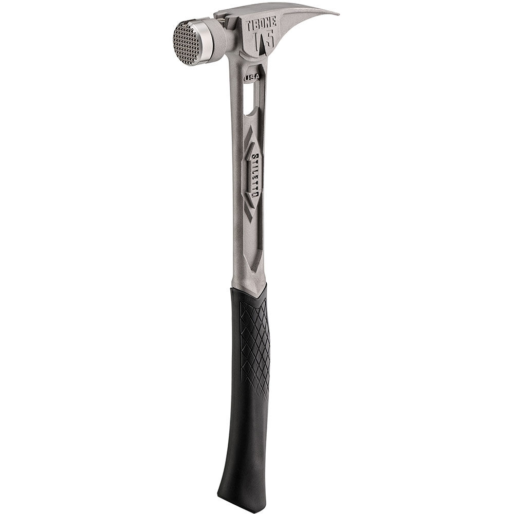 Stiletto TIBONE 15oz Milled/Curved Titanium Framing Hammer