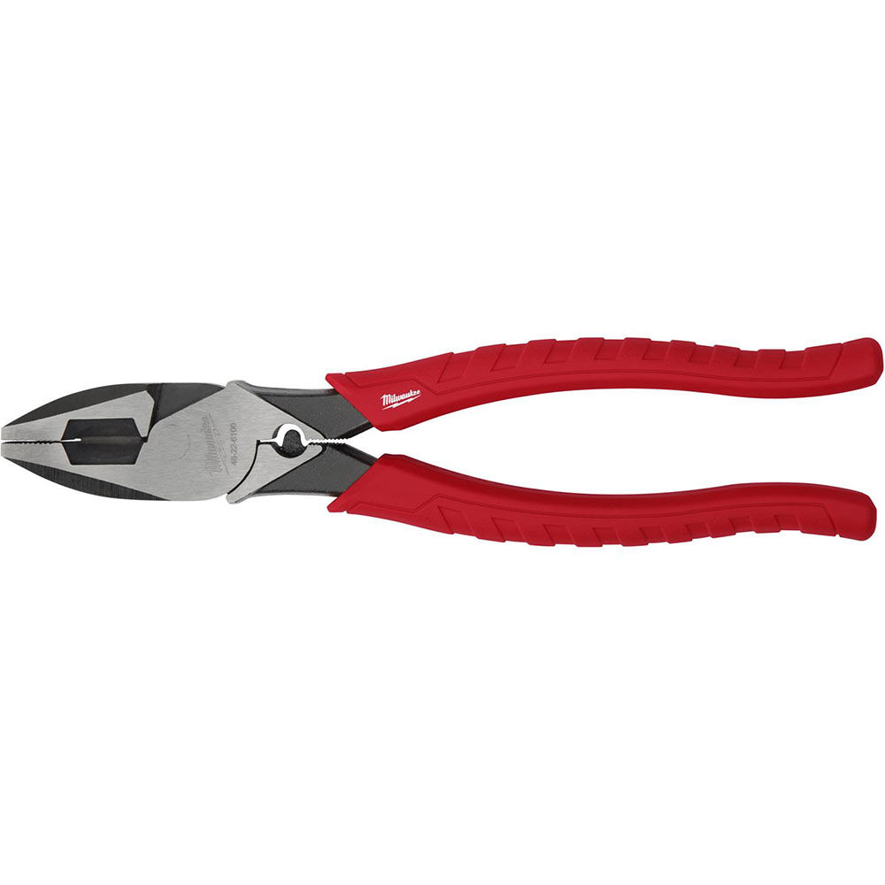 Milwaukee 9 in. High Leverage Lineman’s Pliers with Crimper