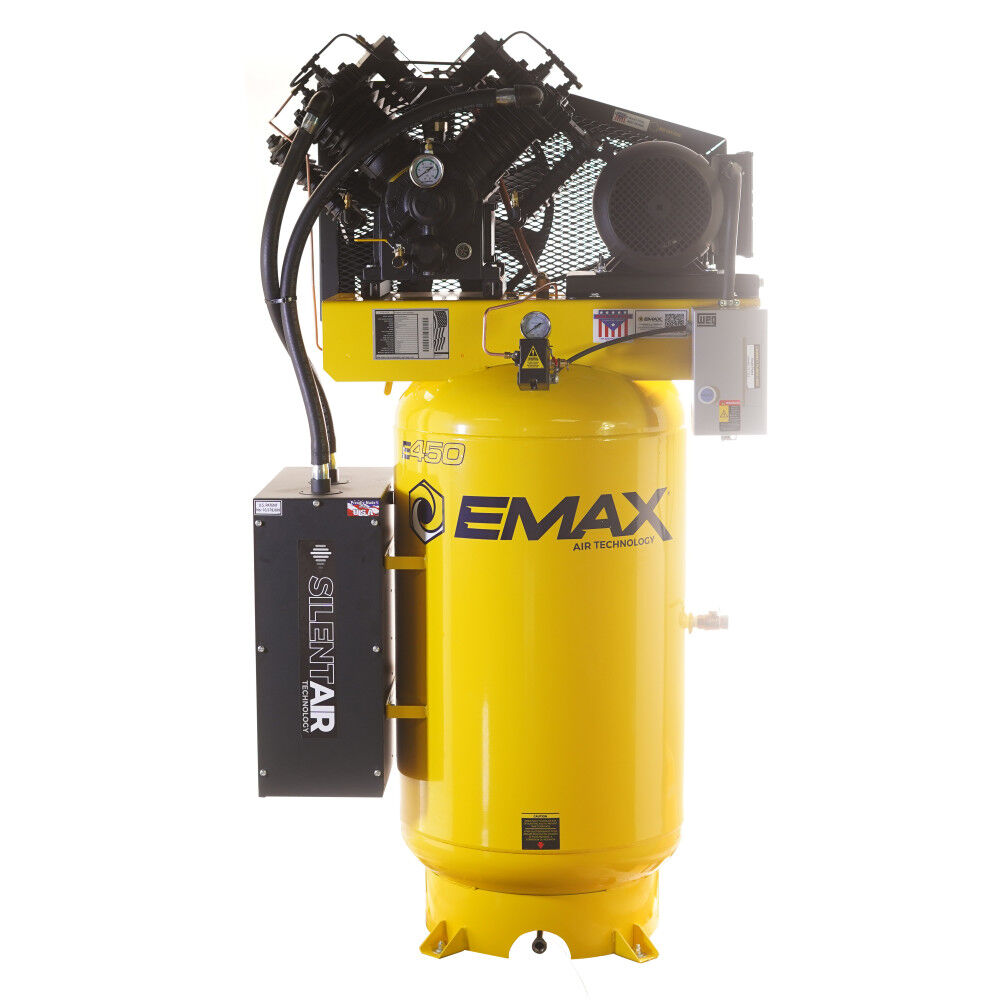EMAX 80 Gallon 175 Psi 230V 1-Phase 7.5HP Vertical Air Compressor