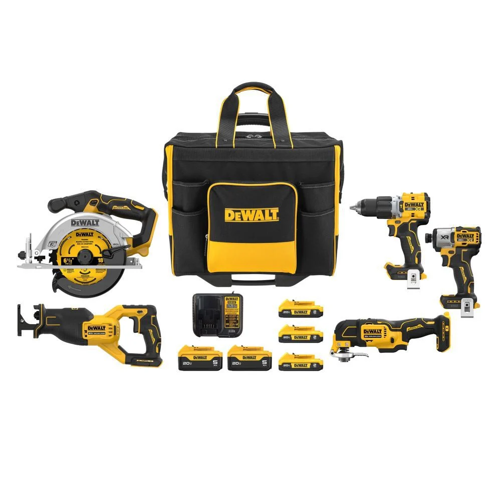 DEWALT 20V MAX 5 Tool Combo Kit