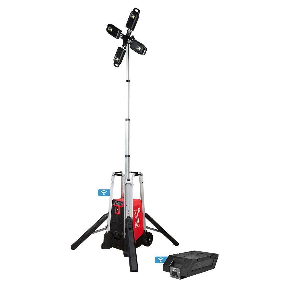 Milwaukee MX FUEL ROCKET Tower Light/Charger Kit