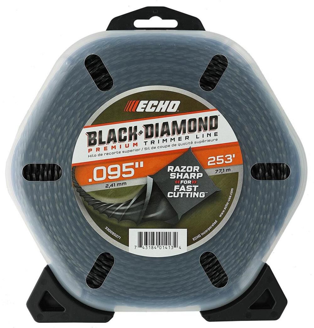Echo Black Diamond Trimmer Line – 1lb Spool – .095