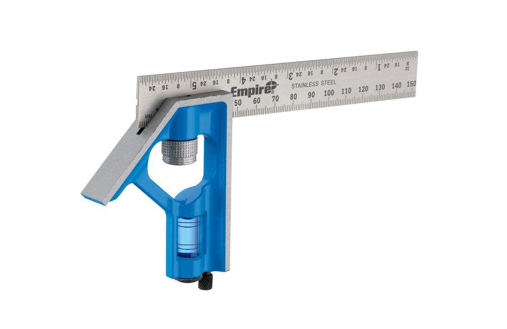 Empire Level 6 in. / 150 mm True Blue Combination Square