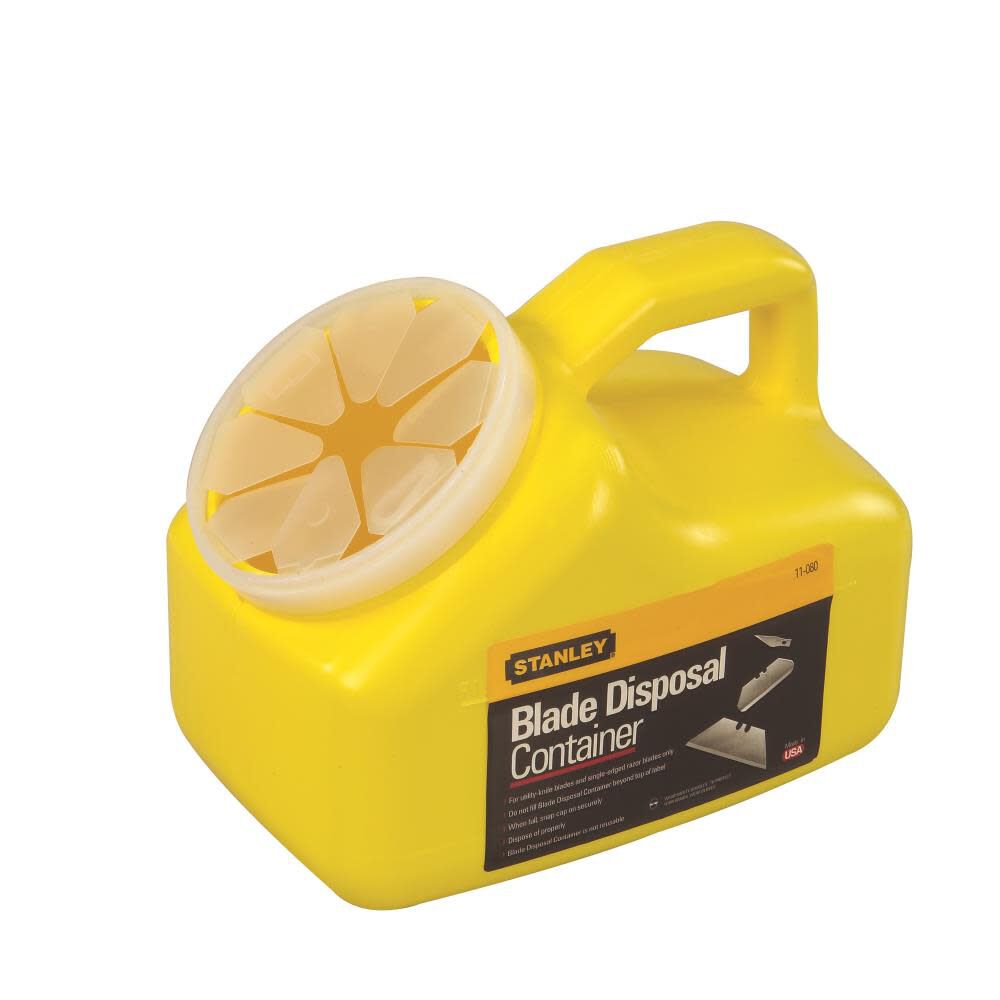 Stanley Blade Disposal Container
