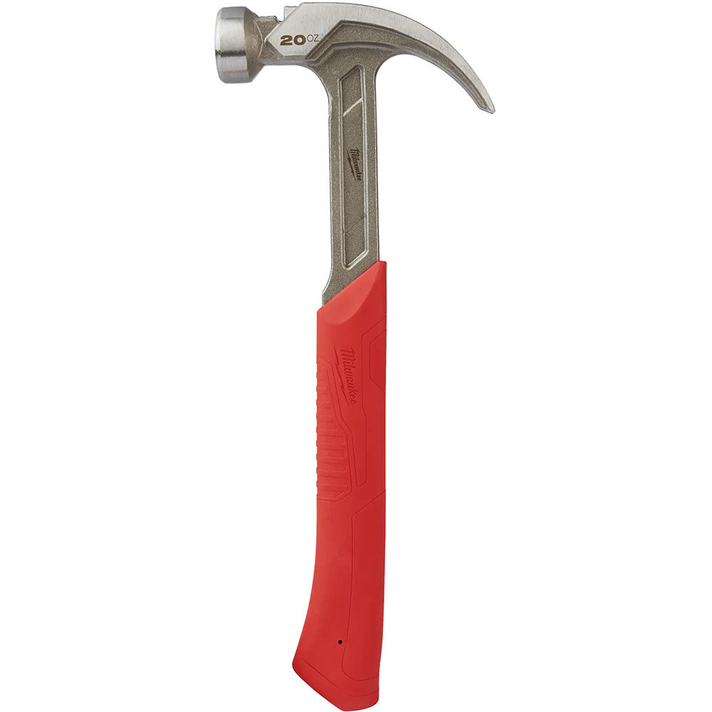 Milwaukee 20 oz Curved Claw Smooth Face Hammer