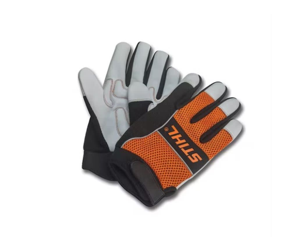 Stihl Meshback Gloves with Goatskin Palm Large