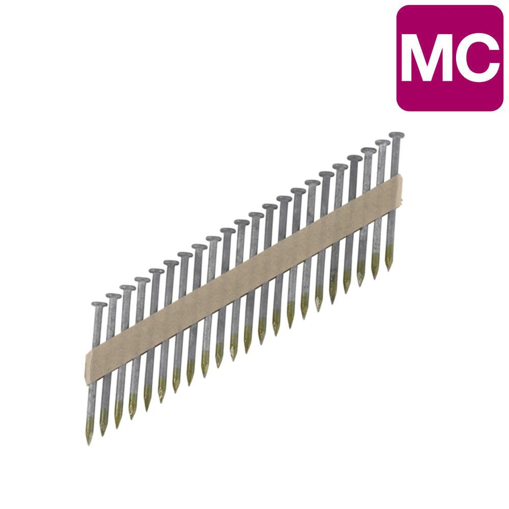 Metabo HPT 2 1/2in Paper Collated Strap Tite Nails 2500qty