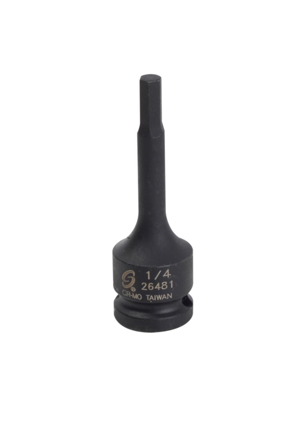 Sunex 1/2 Inch Dr 1/4 Inch Hex Impact Socket