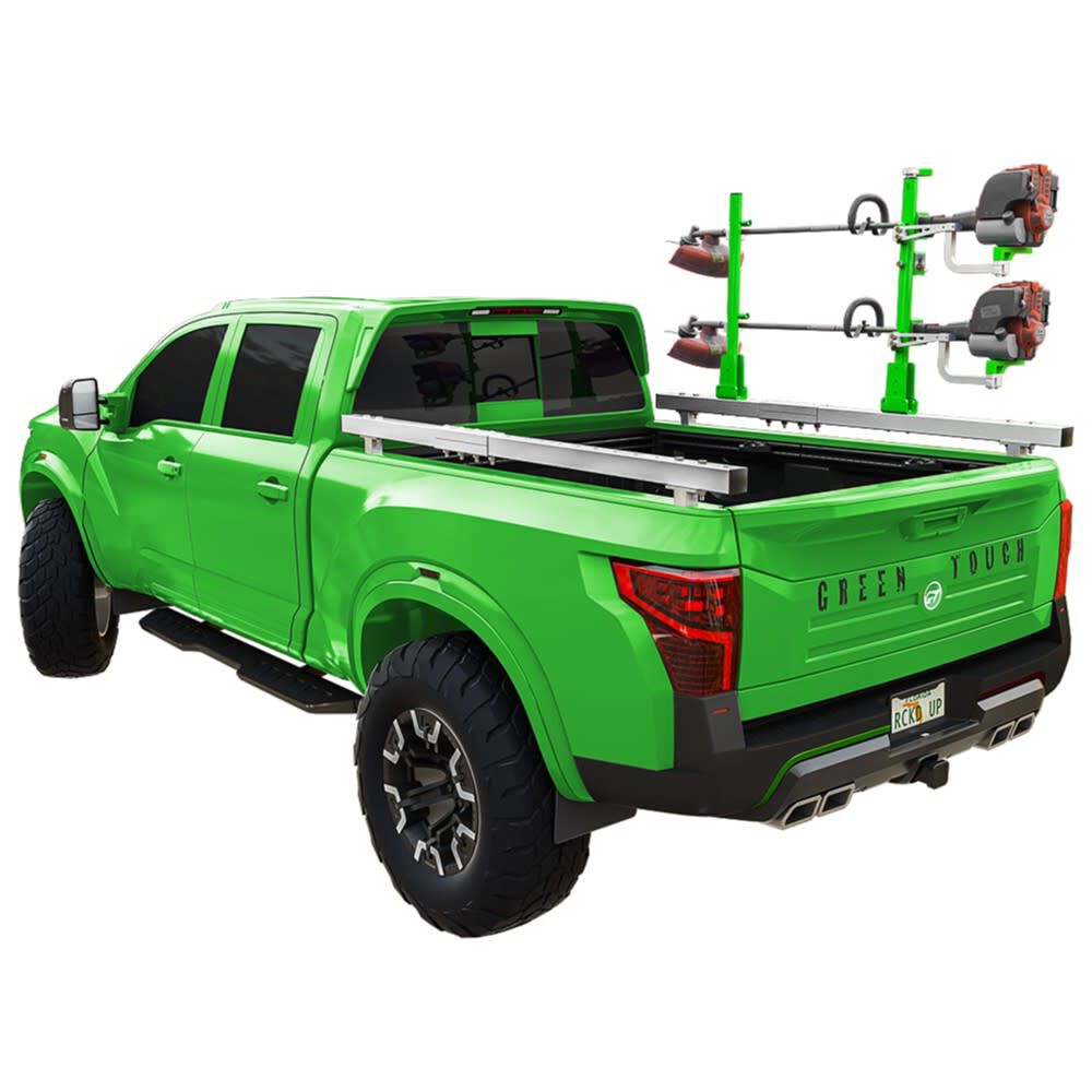 Green Touch Pick Up Truck Rail System For 8′ Truck Bed