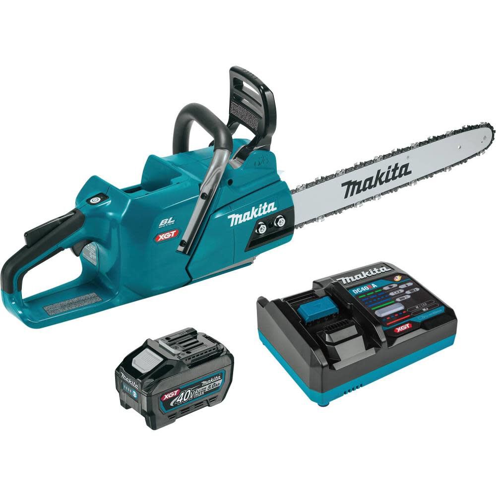 Makita 40V max XGT 18in Chainsaw 5Ah Kit