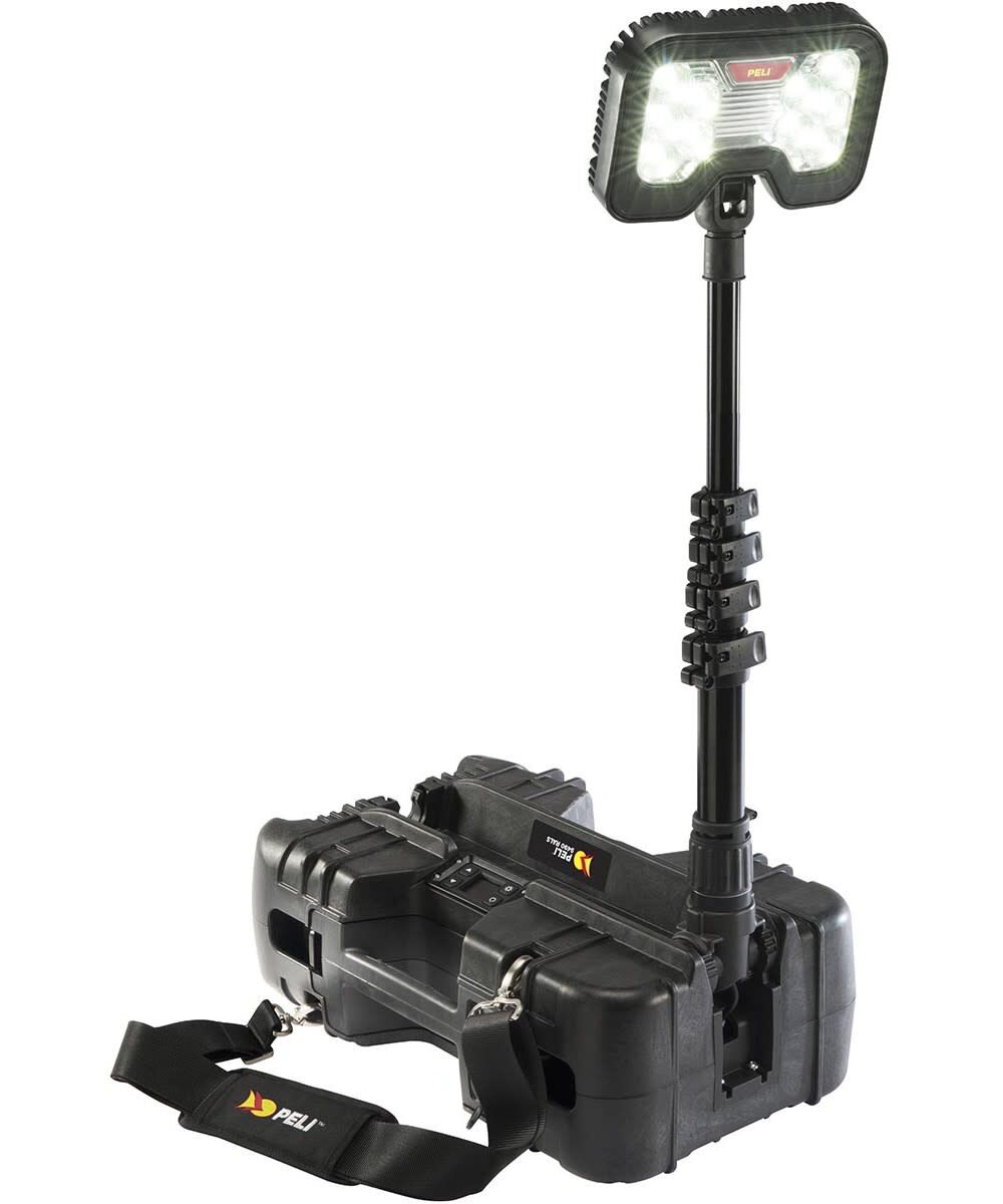 Pelican 6 Ft 6000 Lumens Remote Area Light Black