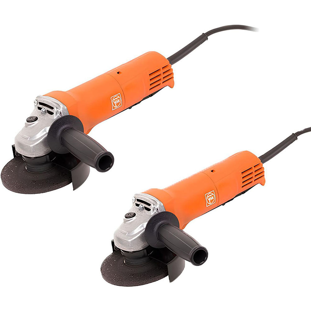 Fein 4.5 Inch Angle Grinder with Paddle Switches 2pk