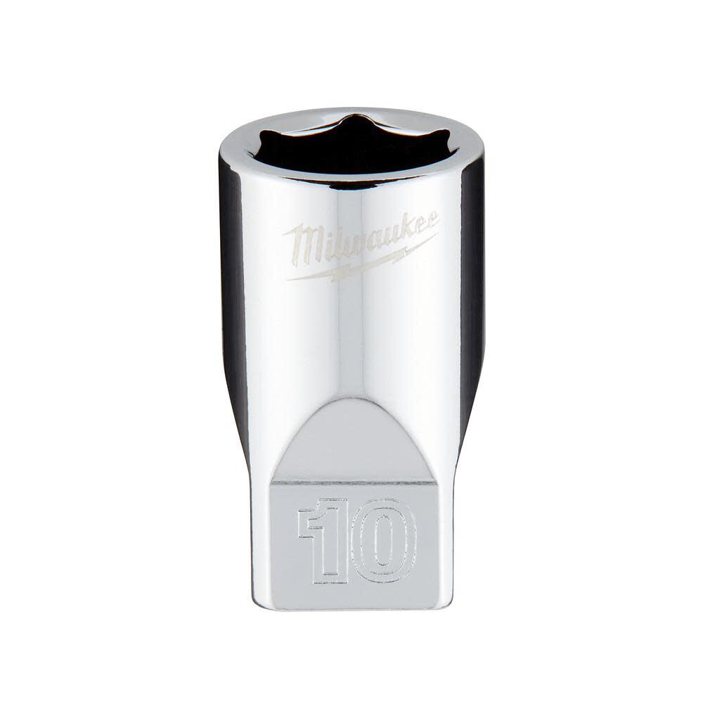 Milwaukee 1/4 in. Drive 10mm Metric 6-Point Socket