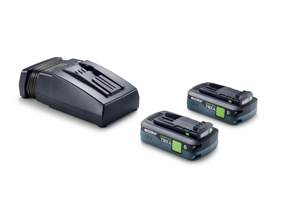 Festool TBX4 18V 4Ah Battery and Charger Starter Kit