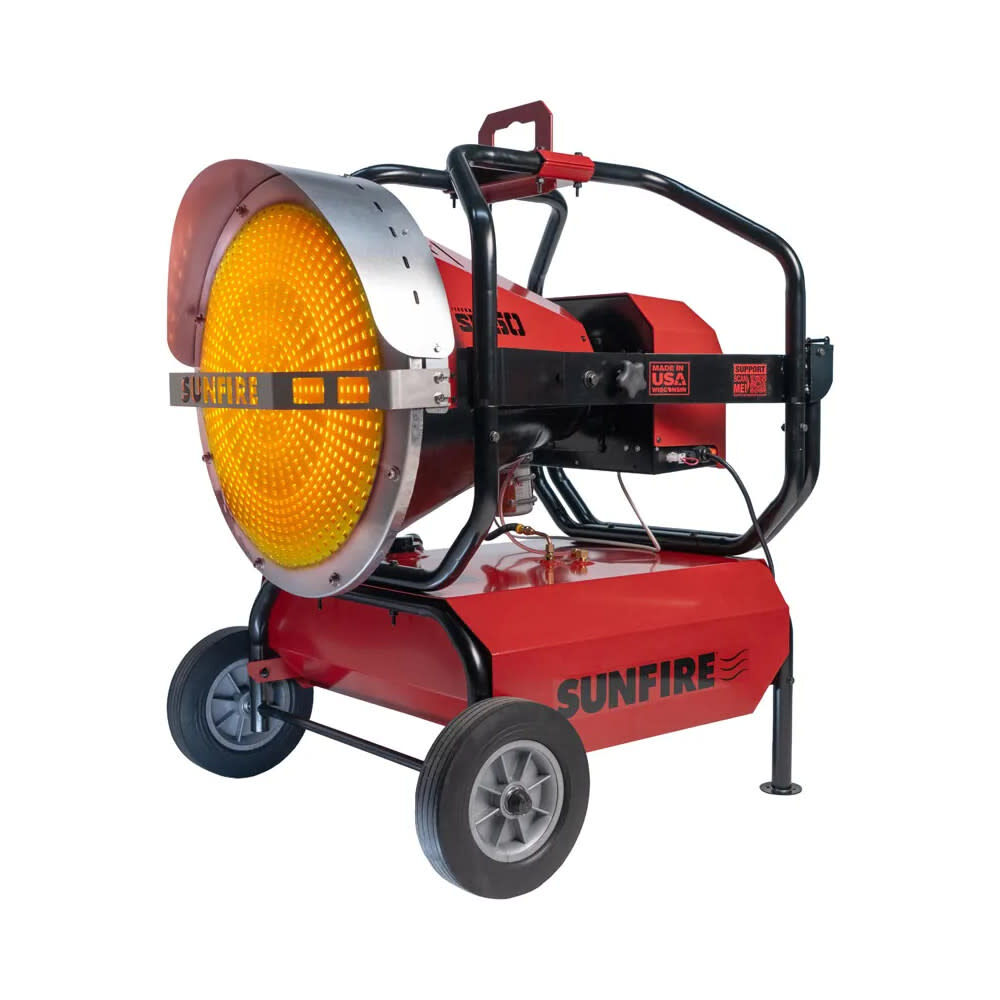 Sunfire SF160 160000 BTUs Portable Radiant Heater with Thermostat