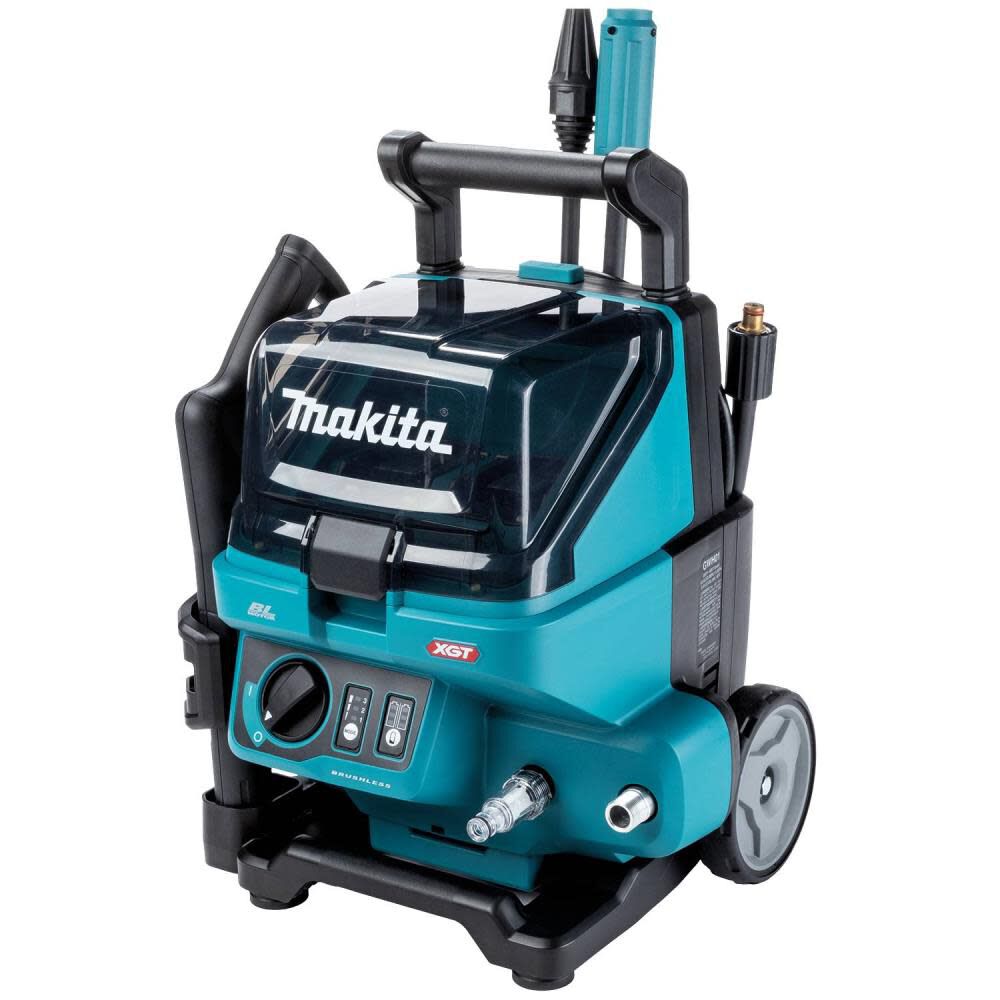 Makita 40V MAX XGT 1300 PSI 1.5 GPM Battery Powered Cold Water Pressure Washer with Variable Spray Wand Bare Tool