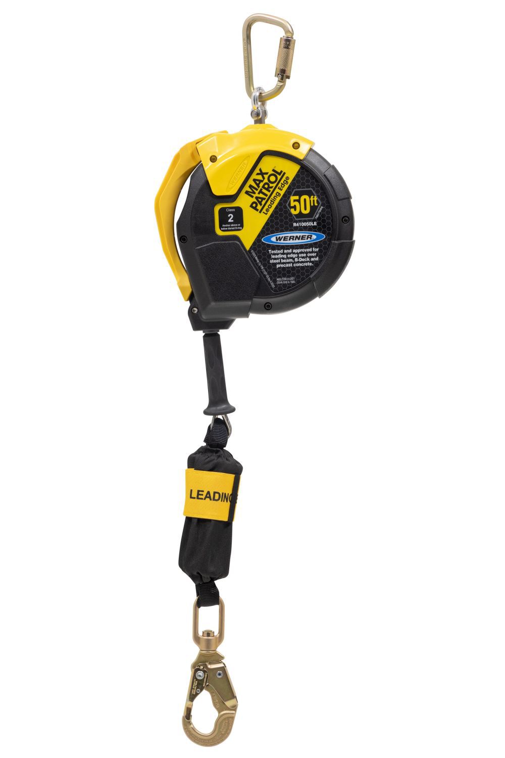 Werner 50′ Max Patrol Self Retracting Lifeline Leading Edge