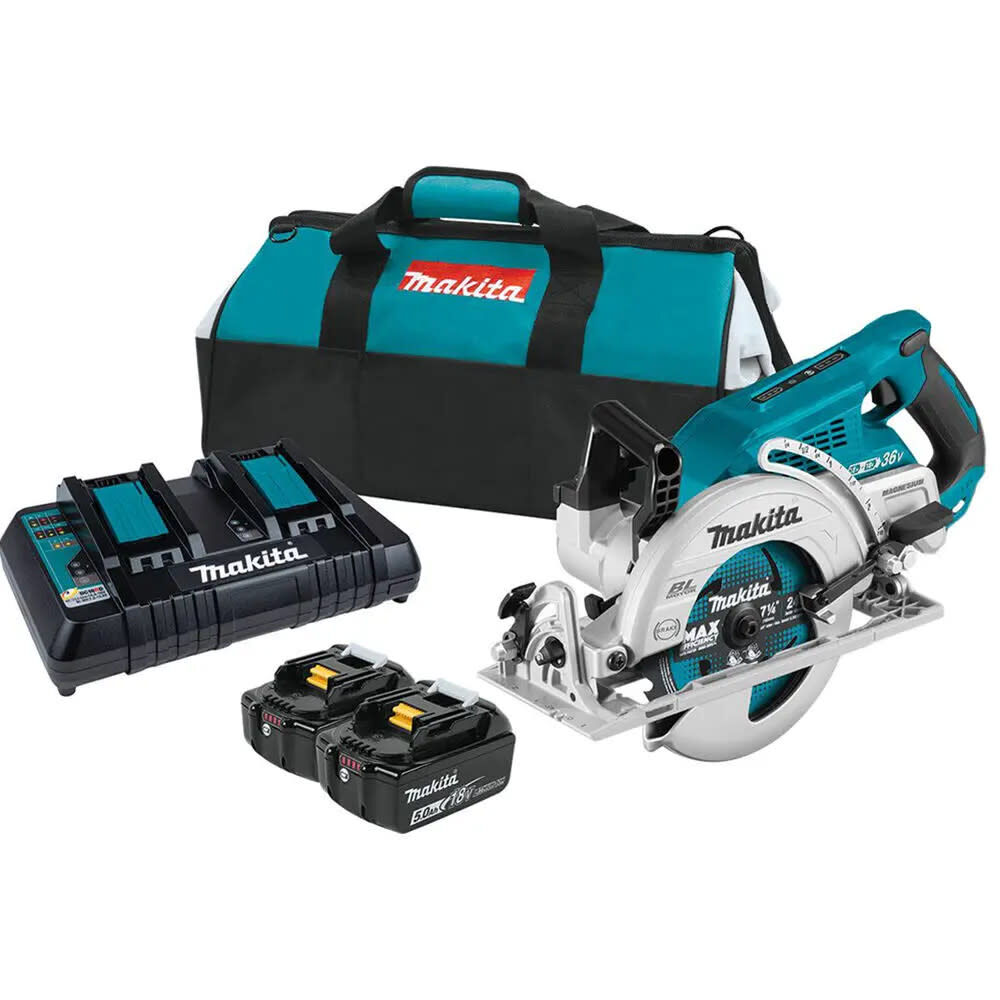 Makita 18V X2 (36V) LXT Rear Handle 7-1/4in Circular Saw Kit