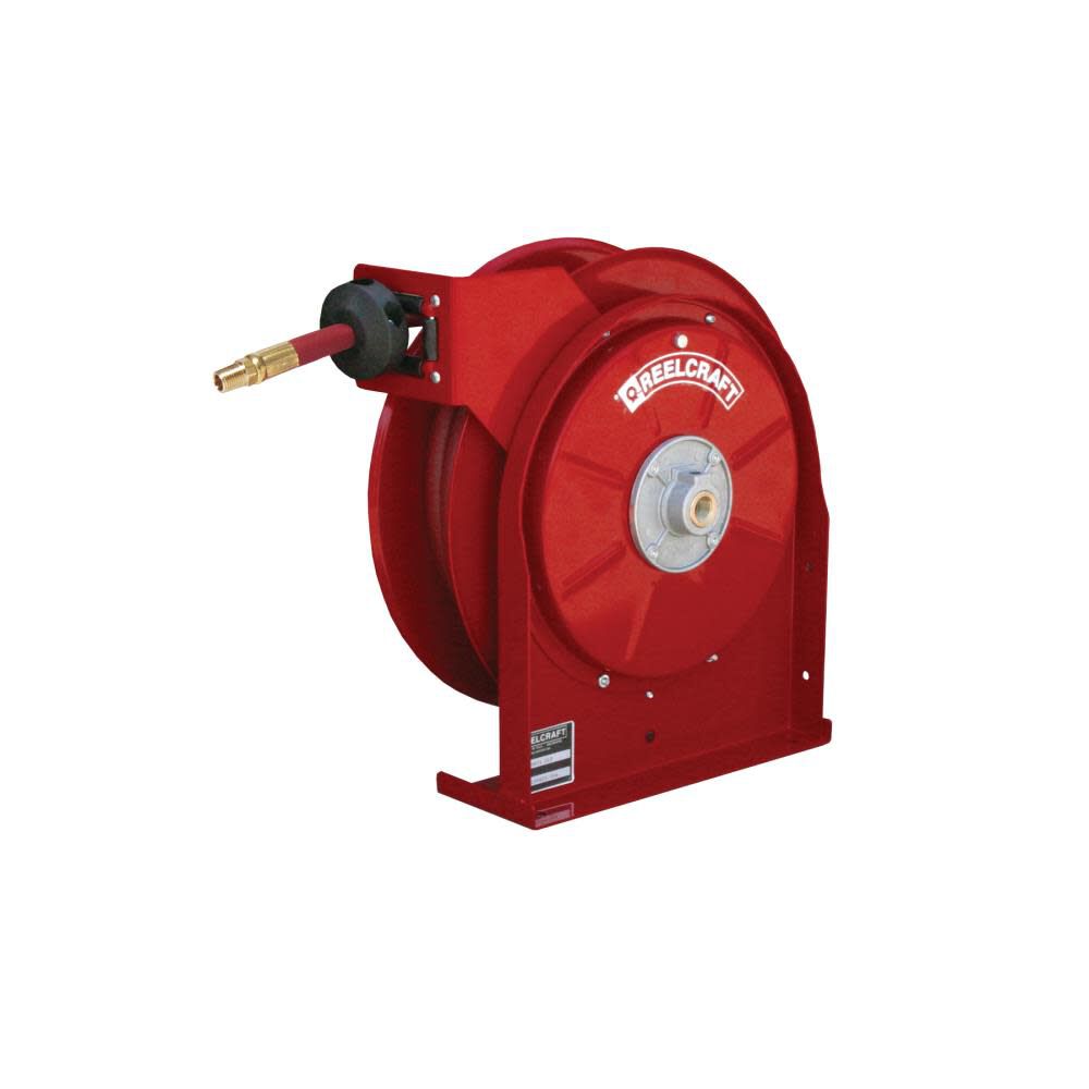 Reelcraft Hose Reel with Hose Steel Series 5000 1/4in x 50′