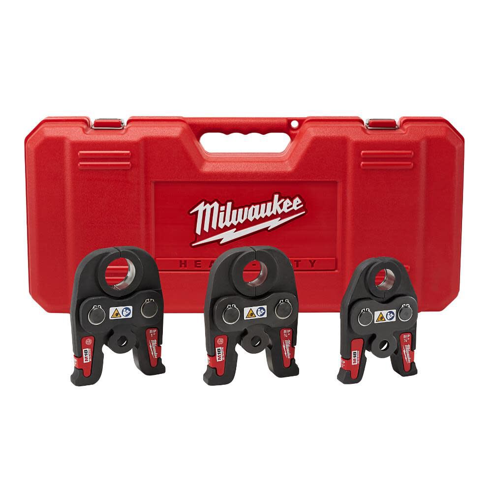 Milwaukee Black Iron Press 1/2 in. to 1 in. Kit