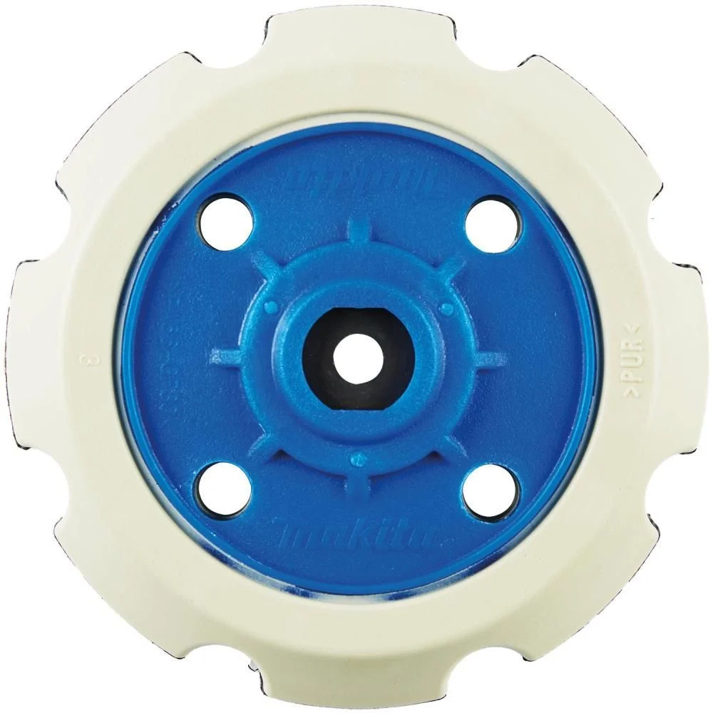 Makita 5 Inch Plastic Backing Plate, Hook & Loop