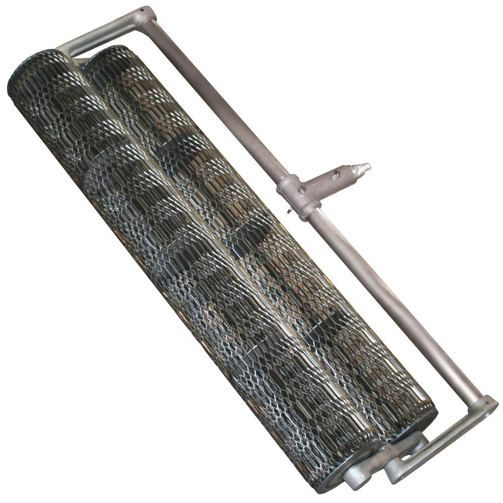 Kraft Tool Co 36 In. x 5 In. Double Roller Tamp with 1-3/8 In. Button Handle Adapter