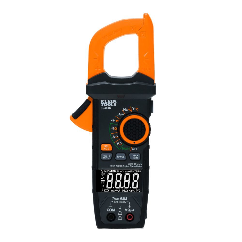 Klein Tools 400A AC/DC Auto Ranging Smart Digital Clamp Meter