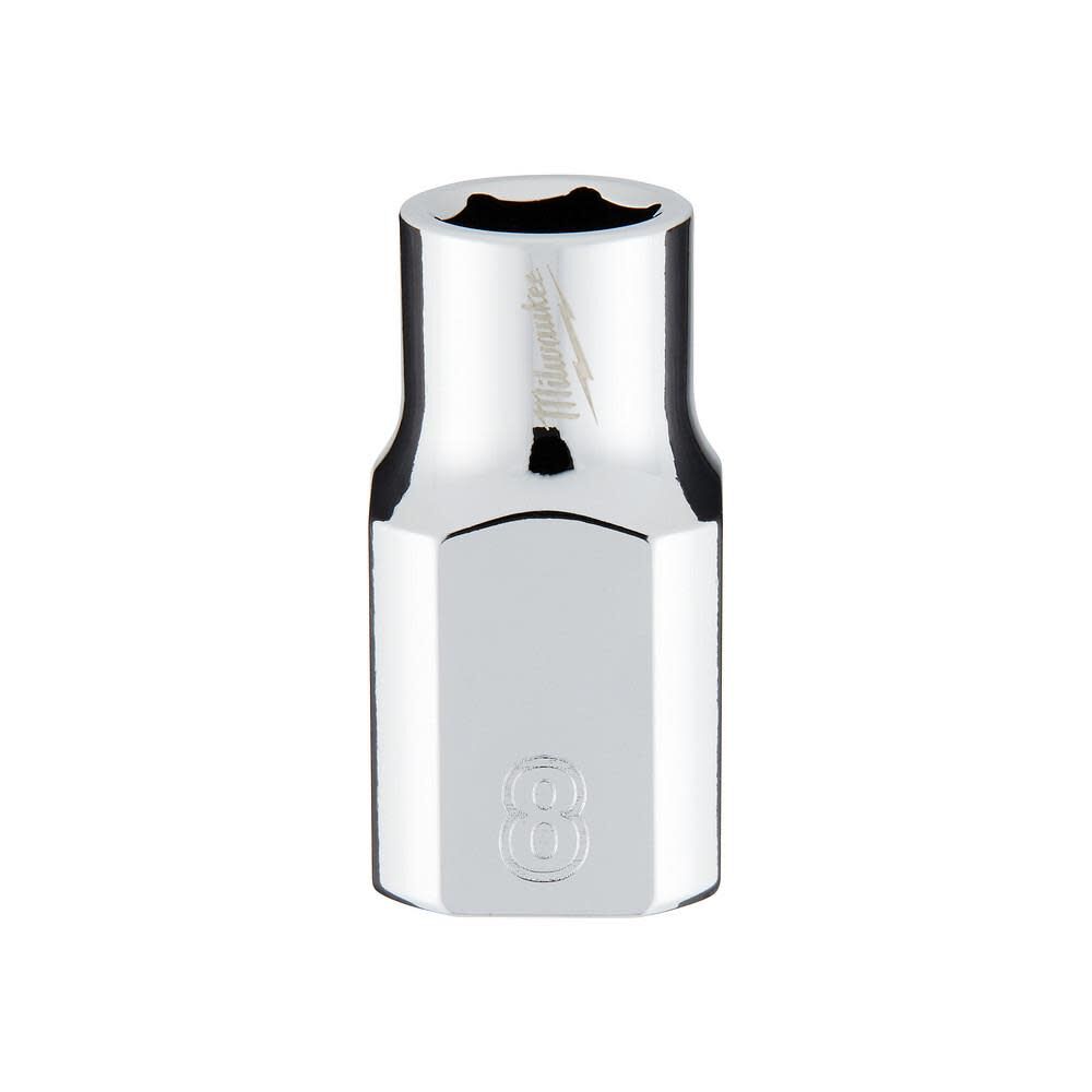 Milwaukee 3/8 in. Drive 8mm Metric 6-Point Socket