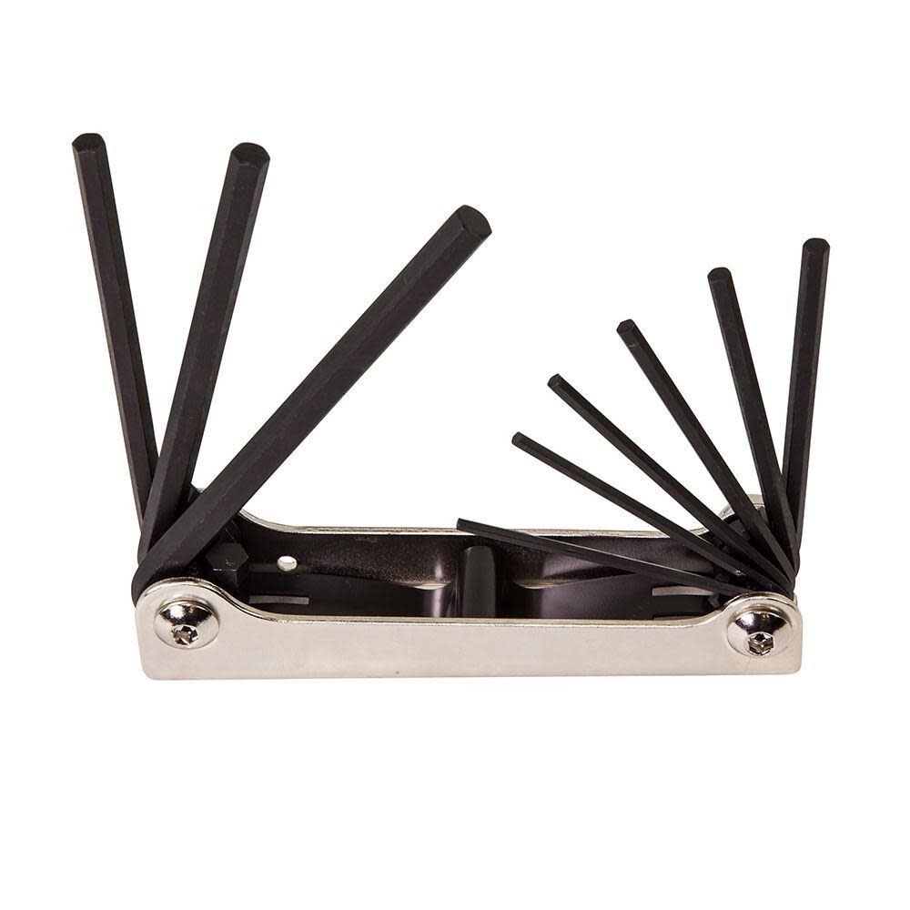 Klein Tools Nine-Key Inch Folding Hex Key Set