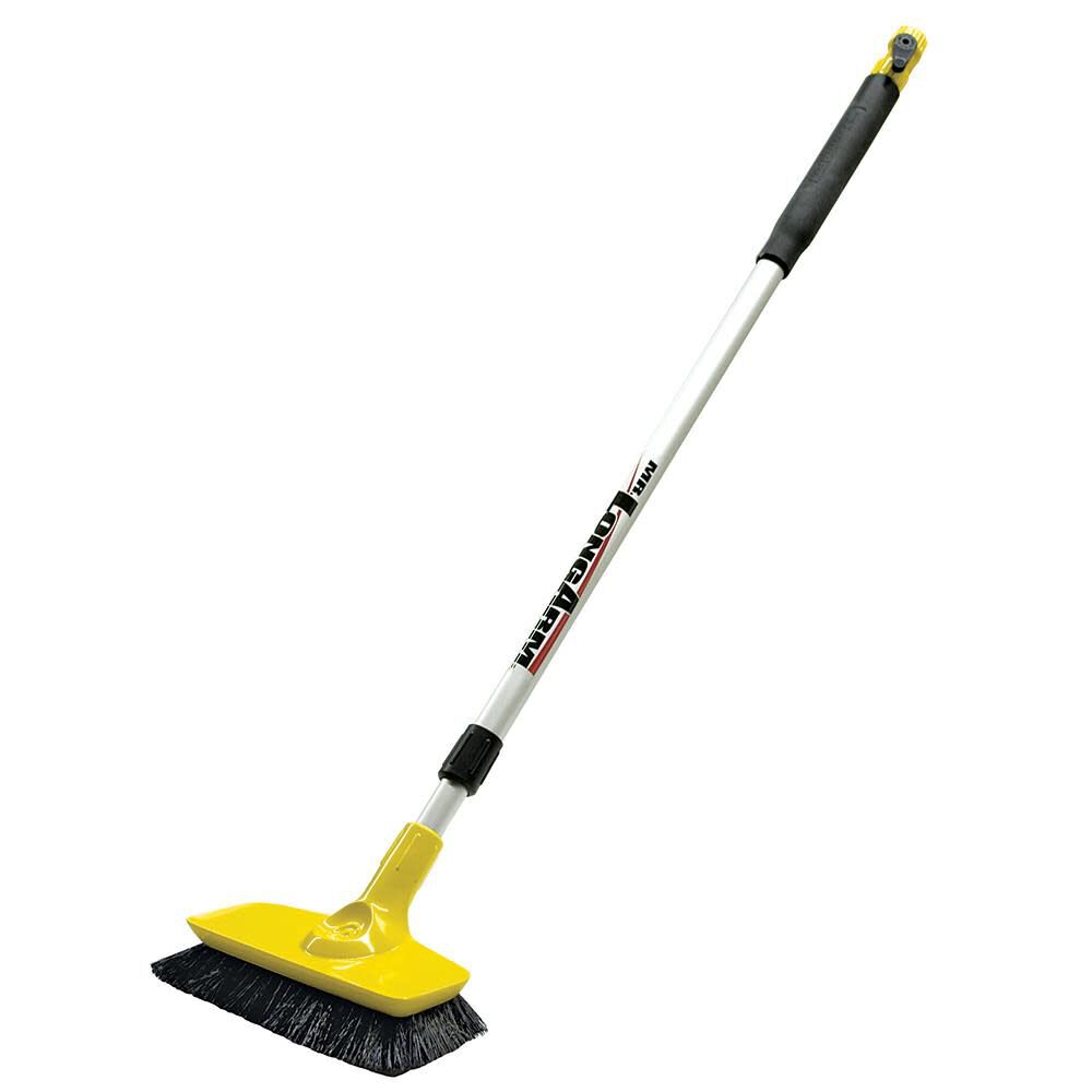 Mr Longarm Telewash Deck Scrub Brush and Flow-Thru Pole