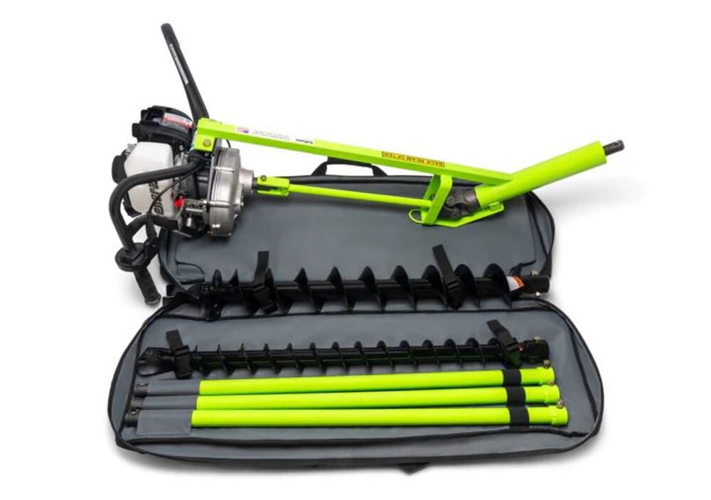 Georipper GX35 Gas Powered SiBore Drill with 4 in Auger