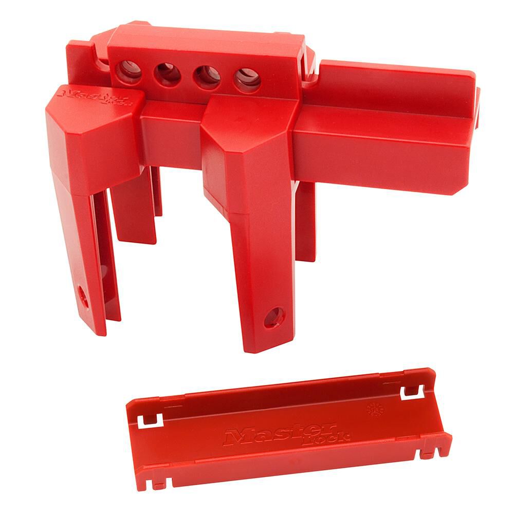 Master Lock 4-Leg Quarter Turn Adjustable Ball Valve Lockout
