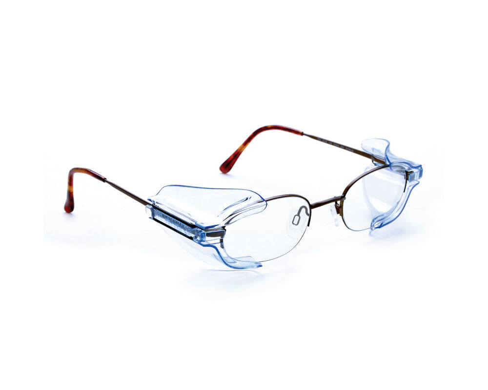 Wing Mate Safety Shield Safety Optical B26+ Wing Mate Universal Side Shield For Small Safety Eyeglass Fr