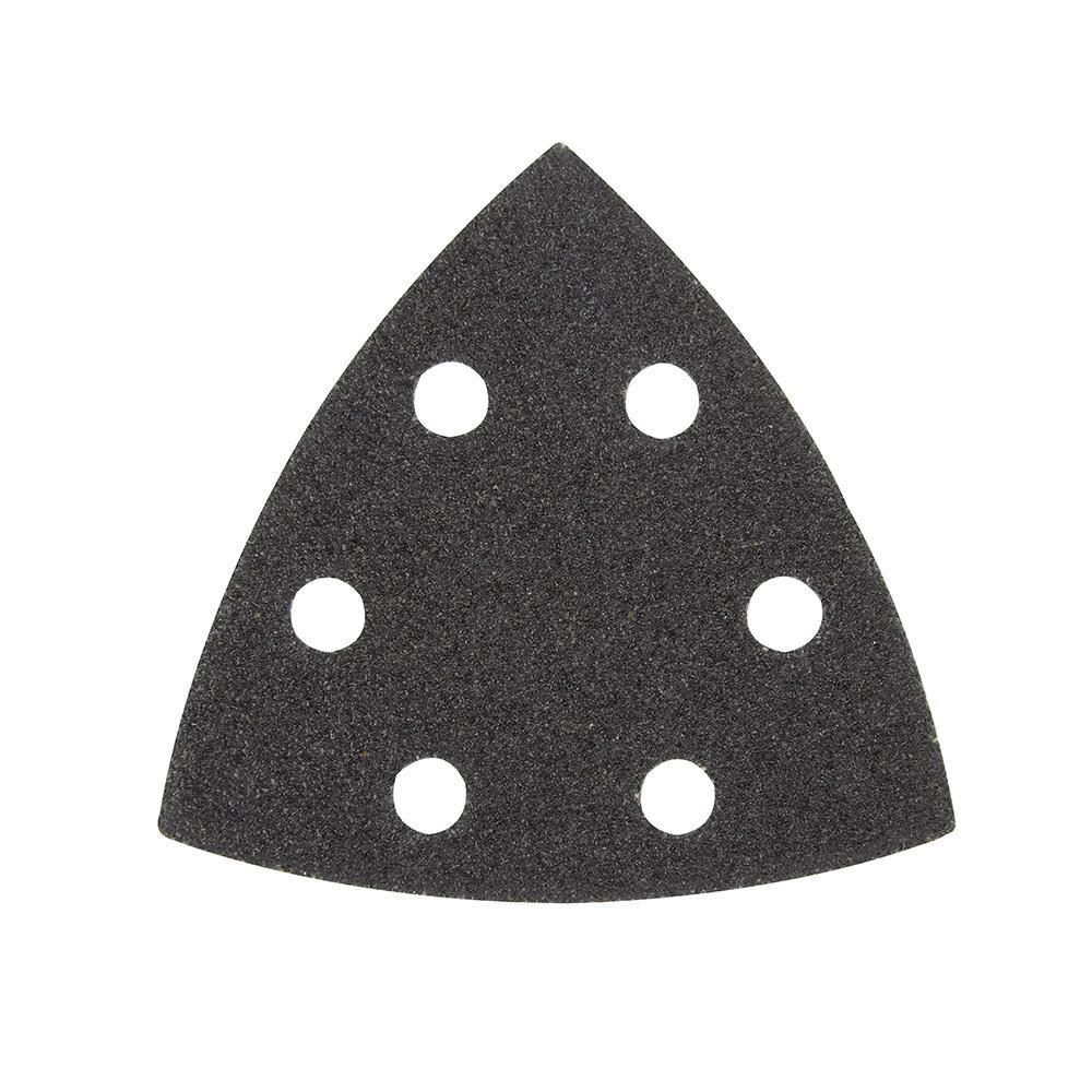 Milwaukee 3-1/2inch 80 GRIT TRIANGLE SANDPAPER 6PK