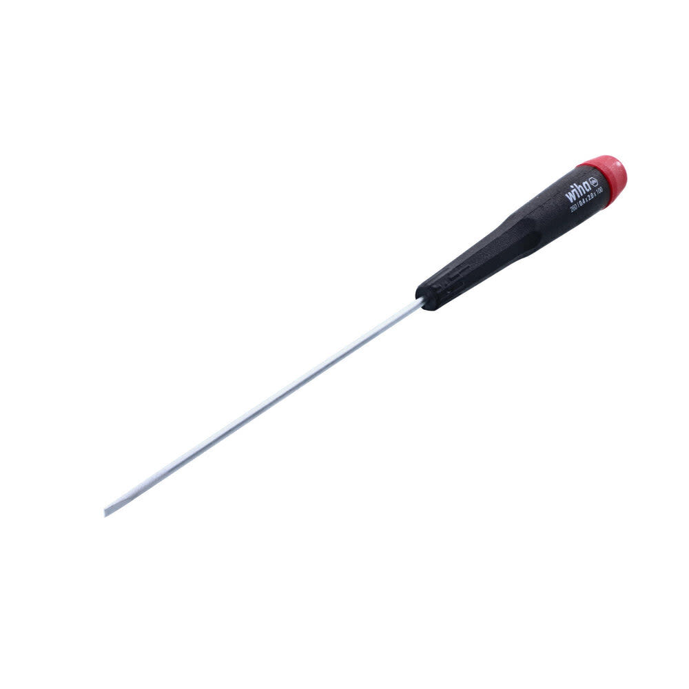 Wiha 2 x 100 mm Chrome Plated Steel Precision Slotted Screwdriver