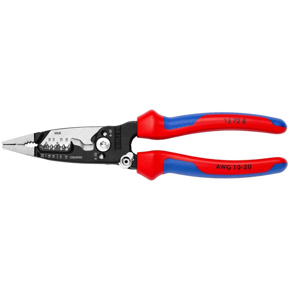 Knipex Wire Stripper Forged with Multi Component Grip Handle 8 Inch