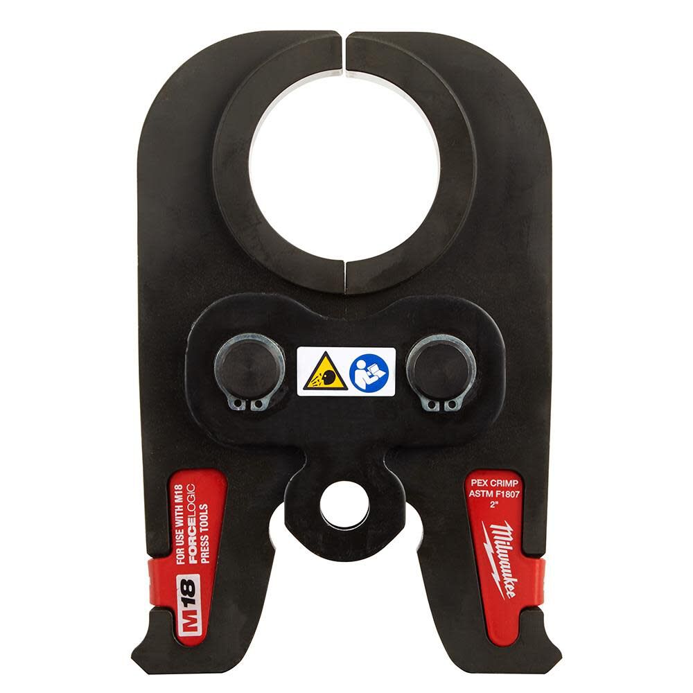 Milwaukee 2inch PEX Crimp (F1807) Jaw for M18 FORCE LOGIC Press Tools