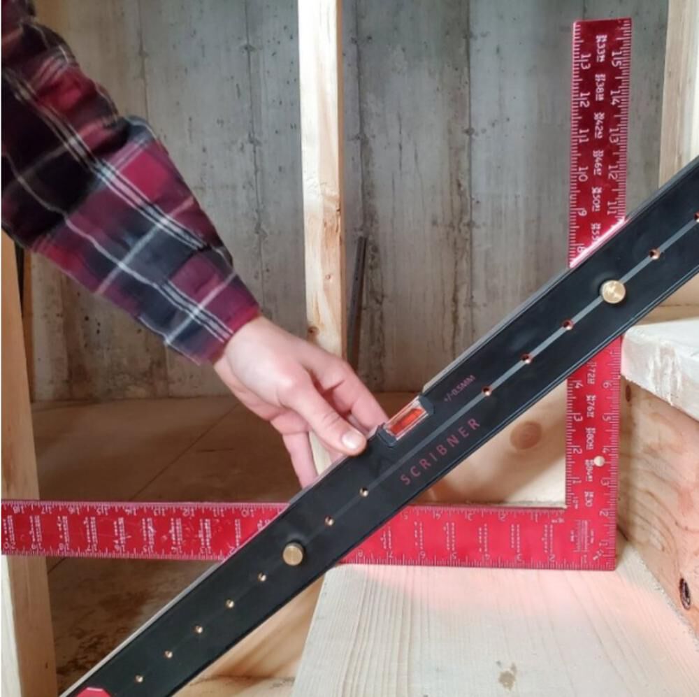 Scribner Tool Level/ Square Combo