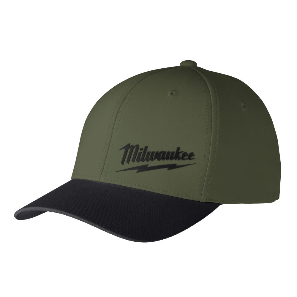 Milwaukee WORKSKIN Performance Fitted Hat Green L/XL