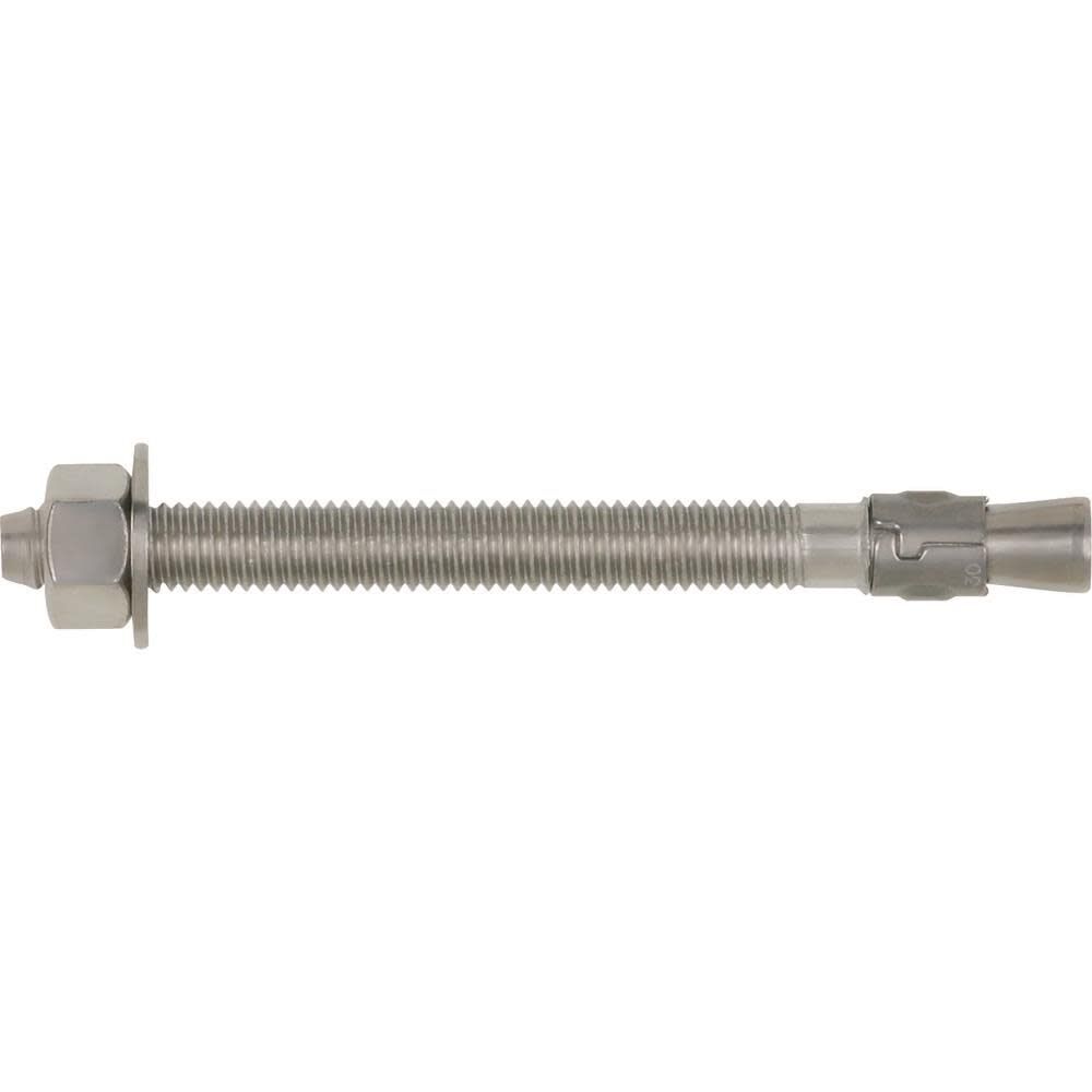 DEWALT Wedge Expansion Anchors POWERSTUD 304SS 3/8in X 3in QTY: 50