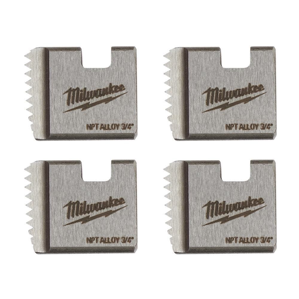 Milwaukee 3/4inch ALLOY NPT Portable Pipe Dies