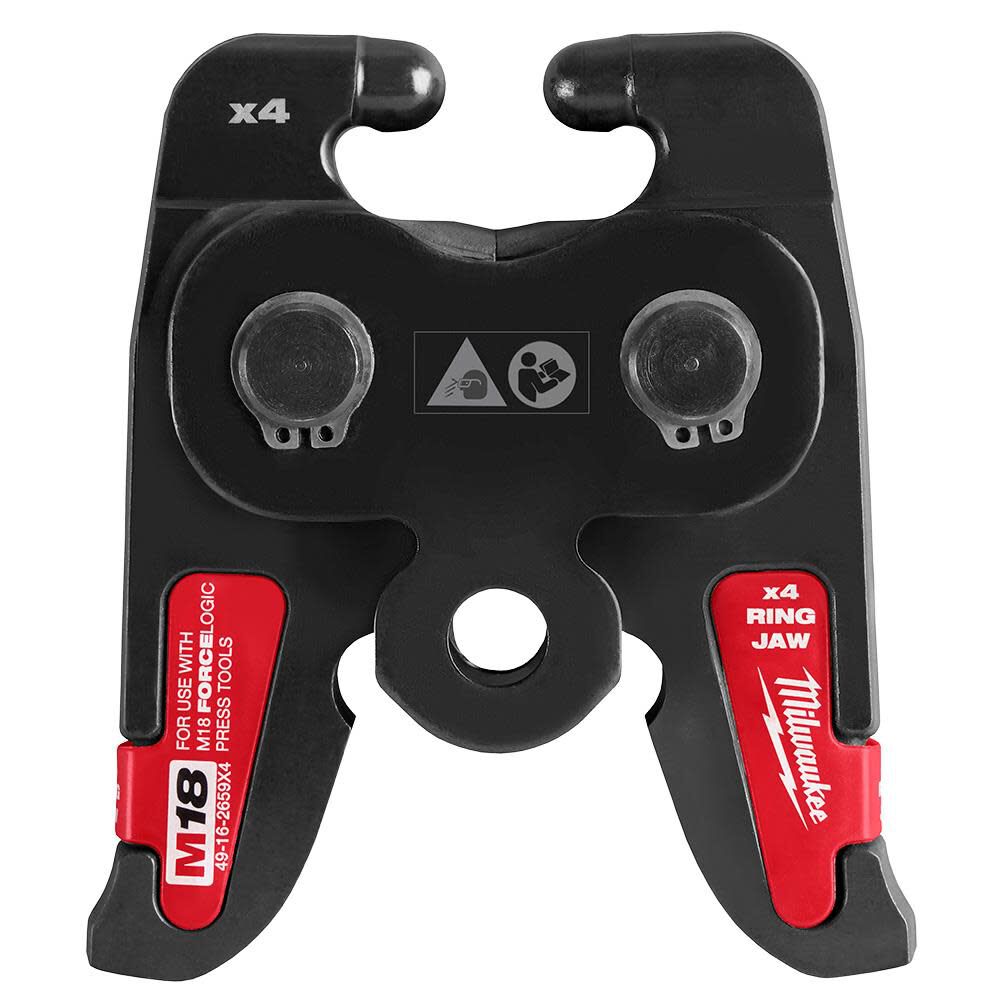 Milwaukee X4 Ring Jaw for M18 FORCE LOGIC Press Tools